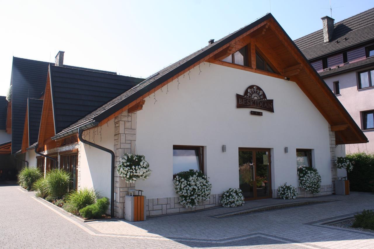 Hotel Beskidian Wegierska Gorka Buitenkant foto